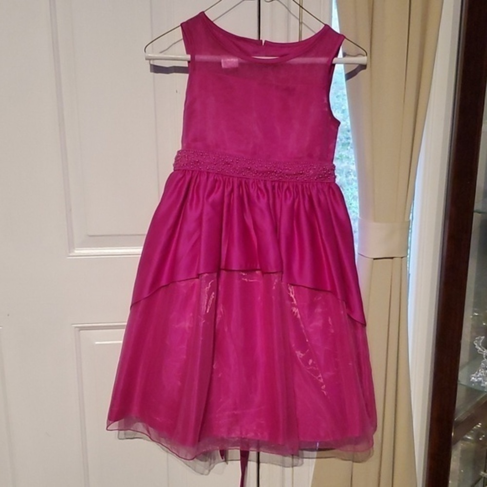 Princess Faith Girl's Pink Dress 👗 Size 10